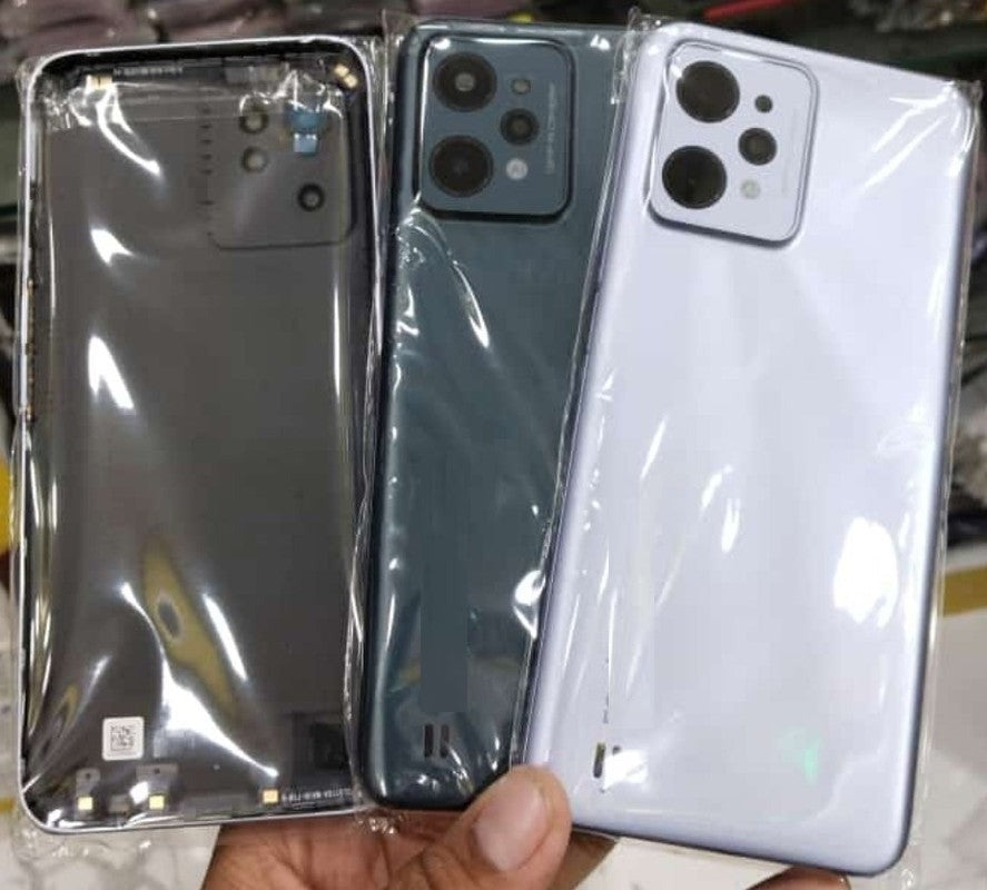 Mozomart Back Panel for Realme C31 Silver Mozomart Mozomart Back Panel for Realme C31 Silver Mozomart